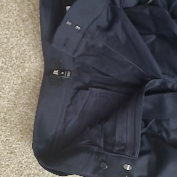 NWOT Banana Republic navy pants wide leg - Picture 3 of 4